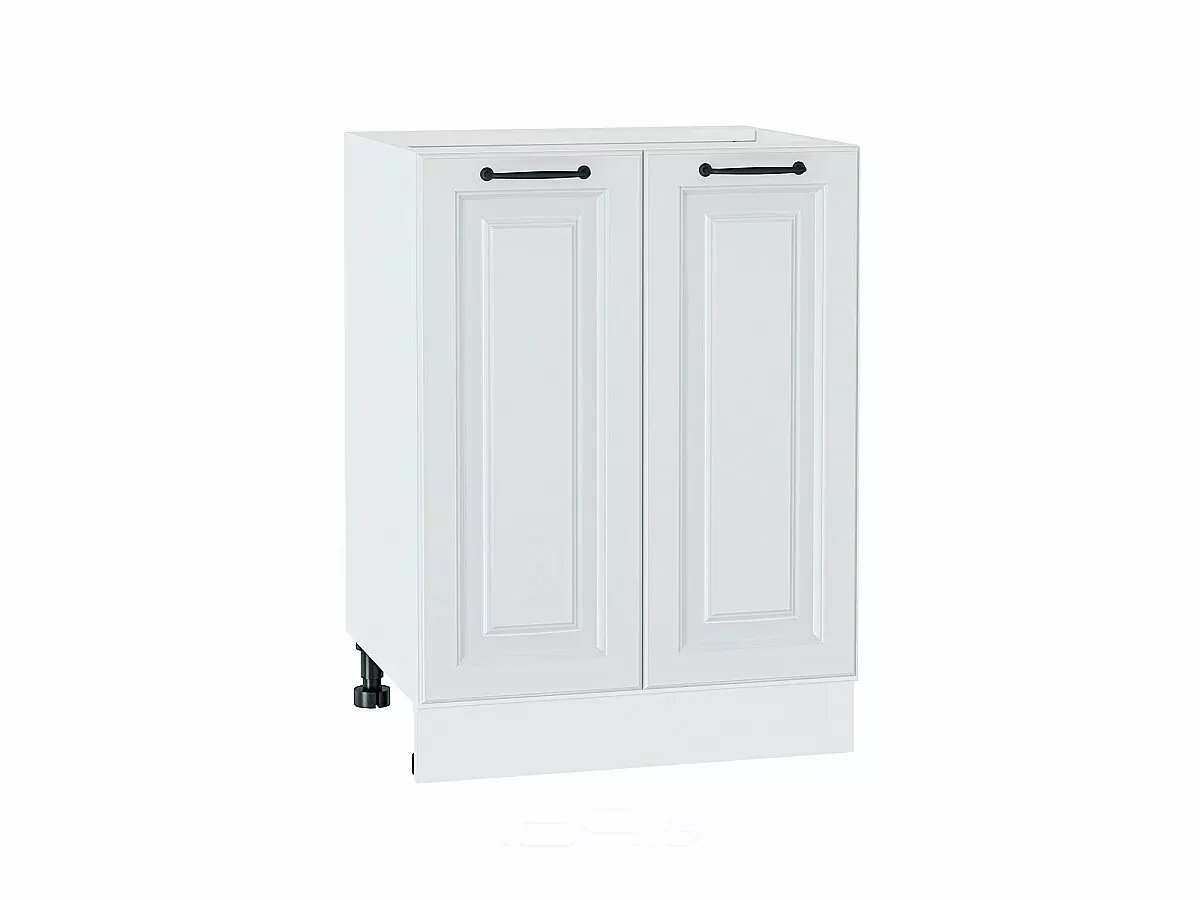 Шкаф нижний с 2-мя дверцами Ницца Blanco/Белый 816*600*478