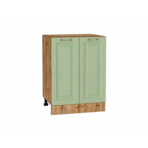 Шкаф нижний с 2-мя дверцами Ницца Дуб оливковый/Дуб Вотан 816*600*478