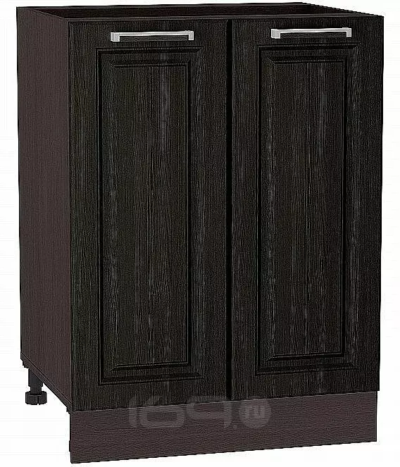 Шкаф нижний с 2-мя дверцами Прага Венге премиум Graphite 816*600*478
