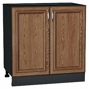 Шкаф нижний с 2-мя дверцами Шале Brown Dreamline Graphite 816*800*480