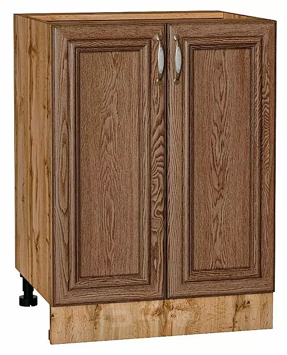 Шкаф нижний с 2-мя дверцами Шале Brown Dreamline Дуб Вотан 816*600*480