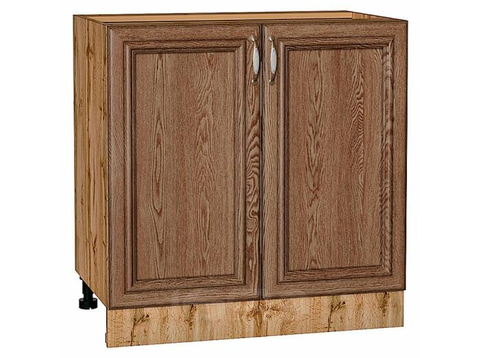 Шкаф нижний с 2-мя дверцами Шале Brown Dreamline Дуб Вотан 816*800*480