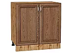 Шкаф нижний с 2-мя дверцами Шале Brown Dreamline Дуб Вотан 816*800*480