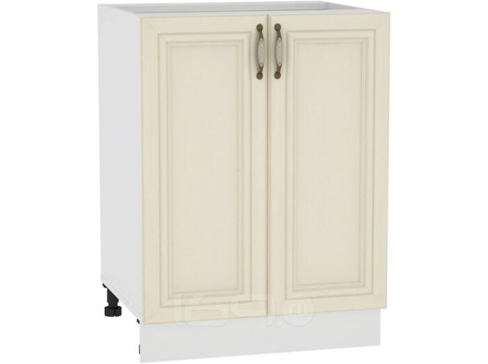 Шкаф нижний с 2-мя дверцами Шале Н 600 Ivory-Белый