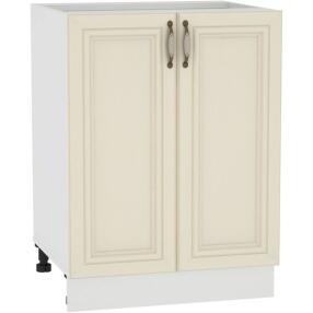 Шкаф нижний с 2-мя дверцами Шале Н 600 Ivory-Белый