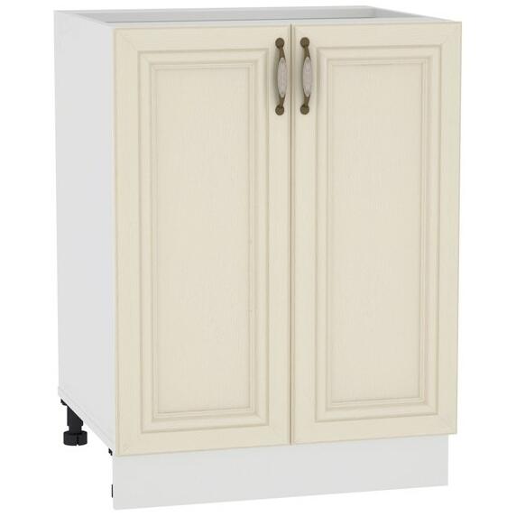 Шкаф нижний с 2-мя дверцами Шале Н 600 Ivory-Белый