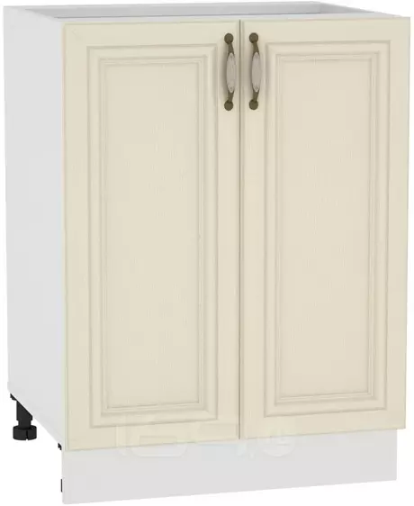 Шкаф нижний с 2-мя дверцами Шале Н 600 Ivory-Белый