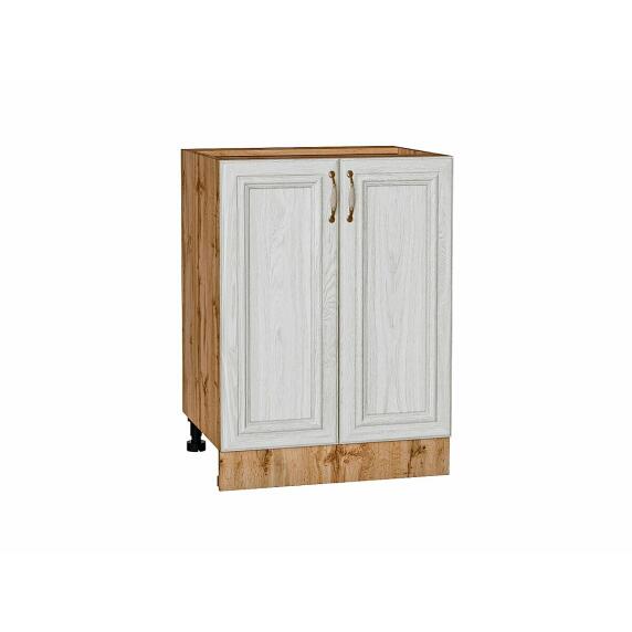 Шкаф нижний с 2-мя дверцами Шале White Dreamline Дуб Вотан 816*600*480