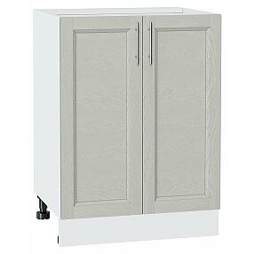 Шкаф нижний с 2-мя дверцами Сканди Cappuccino Softwood Белый 816*600*480