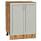 Шкаф нижний с 2-мя дверцами Сканди Cappuccino Softwood Дуб Вотан 816*600*480 Шкаф нижний с 2-мя дверцами Сканди Cappuccino Softwood Дуб Вотан 816*600*480