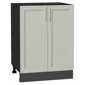Шкаф нижний с 2-мя дверцами Сканди Cappuccino Softwood Graphite 816*600*480