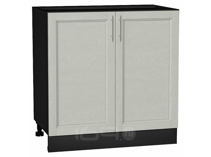 Шкаф нижний с 2-мя дверцами Сканди Cappuccino Softwood Graphite 816*800*478