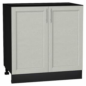 Шкаф нижний с 2-мя дверцами Сканди Cappuccino Softwood Graphite 816*800*478