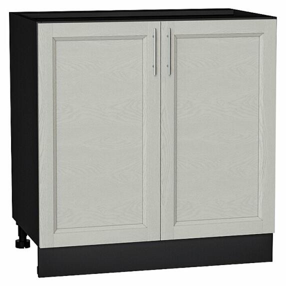 Шкаф нижний с 2-мя дверцами Сканди Cappuccino Softwood Graphite 816*800*478