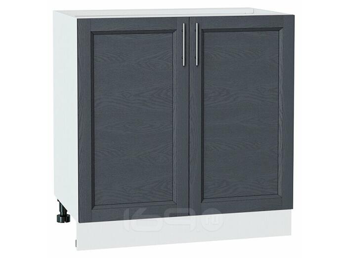 Шкаф нижний с 2-мя дверцами Сканди Graphite Softwood Белый 816*800*478