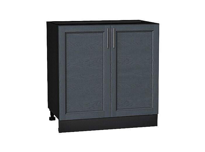 Шкаф нижний с 2-мя дверцами Сканди Graphite Softwood Graphite 816*800*478