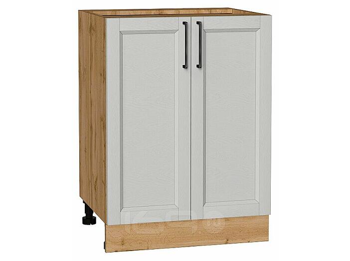 Шкаф нижний с 2-мя дверцами Сканди Grey Silkwood/Дуб Вотан 816*600*480