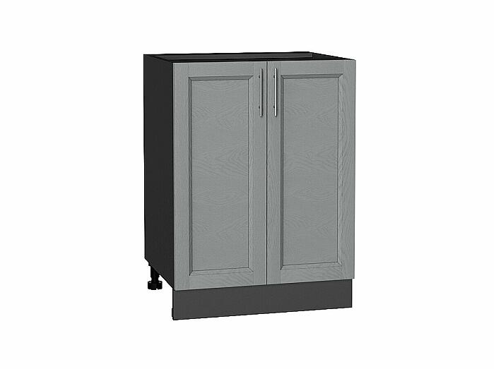 Шкаф нижний с 2-мя дверцами Сканди Grey Softwood Graphite 816*600*480