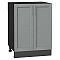 Шкаф нижний с 2-мя дверцами Сканди Grey Softwood Graphite 816*600*480 Шкаф нижний с 2-мя дверцами Сканди Grey Softwood Graphite 816*600*480