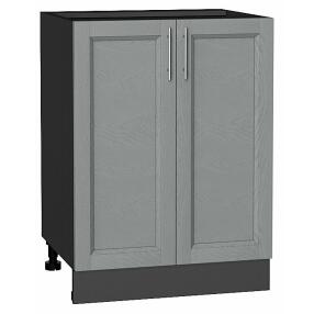 Шкаф нижний с 2-мя дверцами Сканди Grey Softwood Graphite 816*600*480