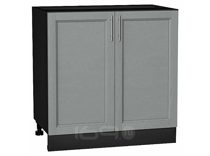 Шкаф нижний с 2-мя дверцами Сканди Grey Softwood Graphite 816*800*478