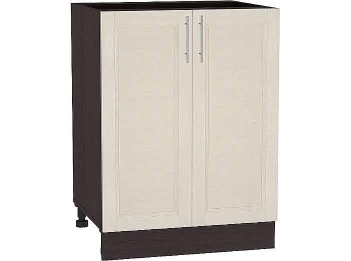 Шкаф нижний с 2-мя дверцами Сканди Н 600 Cappuccino Softwood-Венге