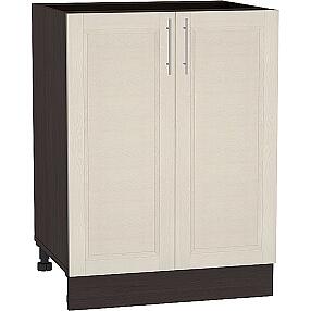 Шкаф нижний с 2-мя дверцами Сканди Н 600 Cappuccino Softwood-Венге