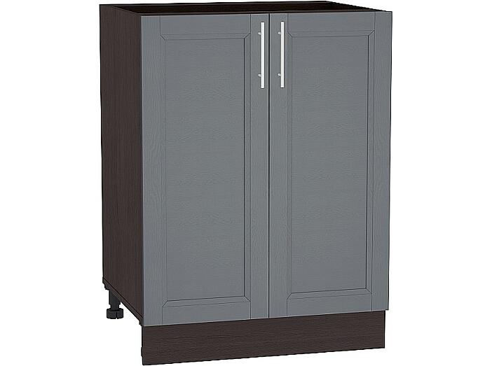 Шкаф нижний с 2-мя дверцами Сканди Н 600 Graphite Softwood-Венге