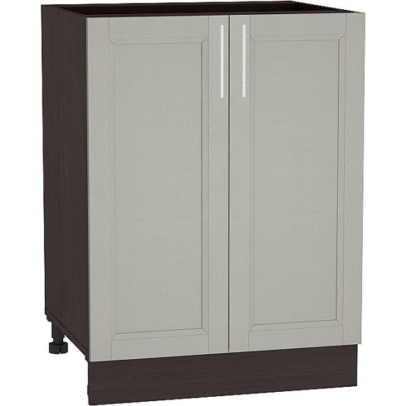 Шкаф нижний с 2-мя дверцами Сканди Н 600 Grey Softwood-Венге