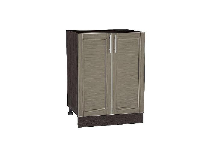 Шкаф нижний с 2-мя дверцами Сканди Н 600 Cappuccino Wood-Венге