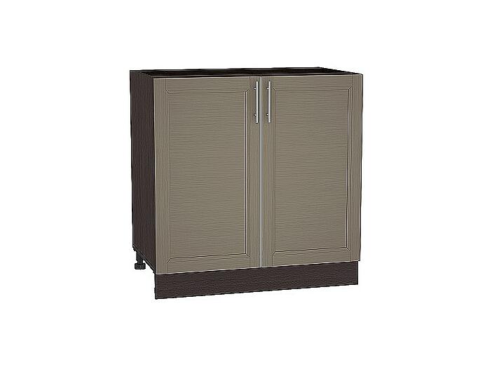 Шкаф нижний с 2-мя дверцами Сканди Н 800 Cappuccino Wood-Венге