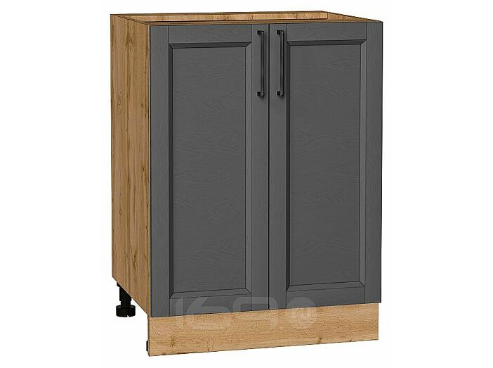 Шкаф нижний с 2-мя дверцами Сканди Stormy Silkwood/Дуб Вотан 816*600*480