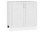 Шкаф нижний с 2-мя дверцами Сканди White Softwood/Белый 816*800*478