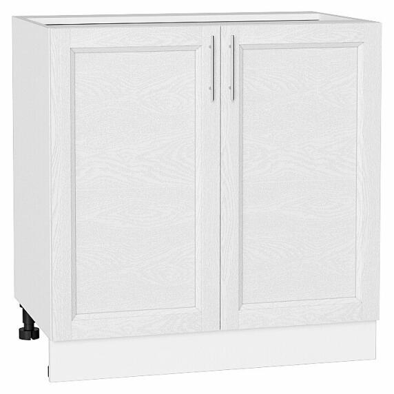 Шкаф нижний с 2-мя дверцами Сканди White Softwood/Белый 816*800*478