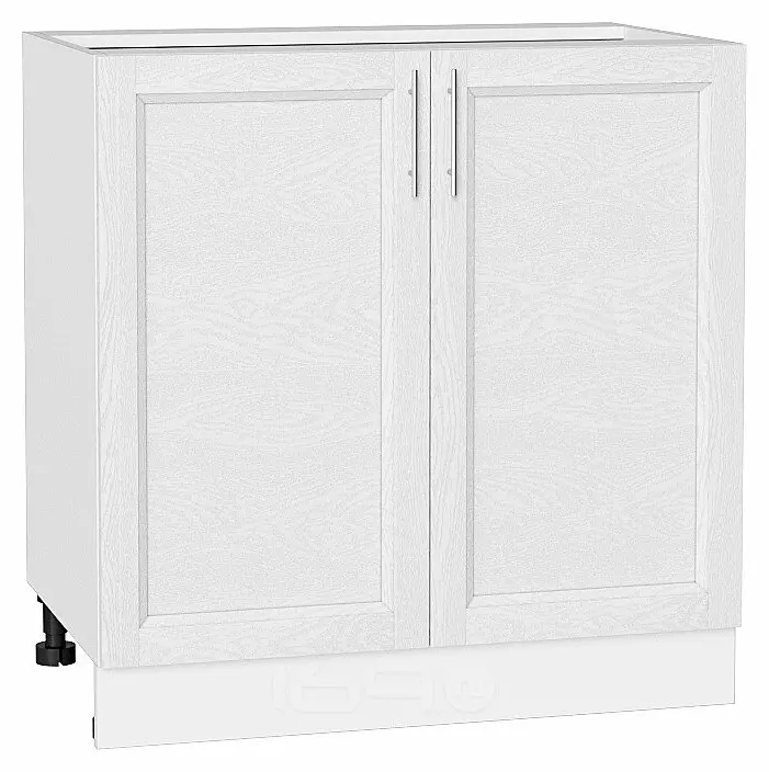 Шкаф нижний с 2-мя дверцами Сканди White Softwood/Белый 816*800*478