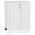 Шкаф нижний с 2-мя дверцами Сканди White Softwood/Белый 816*600*480