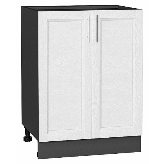Шкаф нижний с 2-мя дверцами Сканди White Softwood Graphite