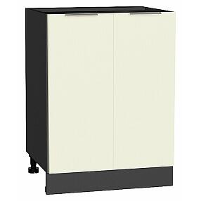 Шкаф нижний с 2-мя дверцами Терра Ваниль софт Graphite 816*600*478