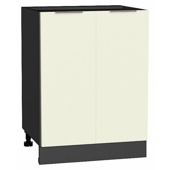 Шкаф нижний с 2-мя дверцами Терра Ваниль софт Graphite 816*600*478