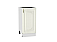 Шкаф нижний с 1-ой дверцей Виктория Н 400 Белый сандал-Белый