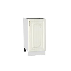 Шкаф нижний с 1-ой дверцей Виктория Н 400 Белый сандал-Белый