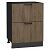 Шкаф нижний с 2-мя ящиками Флэт Brown Casella Oak 2S/Graphite 816*600*478