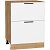 Шкаф нижний с 2-мя ящиками Лайт Special White/Дуб Вотан 816*600*478