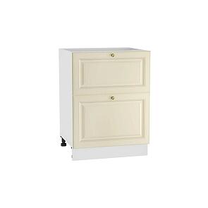 Шкаф нижний с 2-мя ящиками Версаль Н 602 Ваниль Софт-Белый