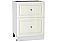 Шкаф нижний с 2-мя ящиками Виктория Н 602 Белый сандал-Белый