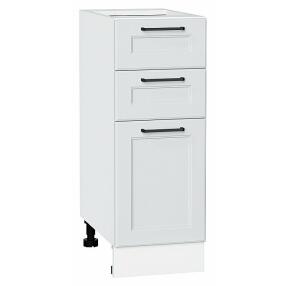 Шкаф нижний с 3-мя ящиками Барселона Белый Белый 816*300*484
