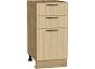 Шкаф нижний с 3-мя ящиками Эйр Real Oak/Дуб Вотан 816*400*480