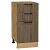 Шкаф нижний с 3-мя ящиками Флэт Brown Casella Oak 2S/Дуб Вотан 816*400*478