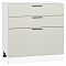 Шкаф нижний с 3-мя ящиками Флэт Cashmere In 2S/Белый 816*800*478 Шкаф нижний с 3-мя ящиками Флэт Cashmere In 2S/Белый 816*800*478