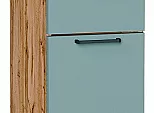 Шкаф нижний с 3-мя ящиками Флэт Grey-green In 2S/Дуб Вотан 816*300*478